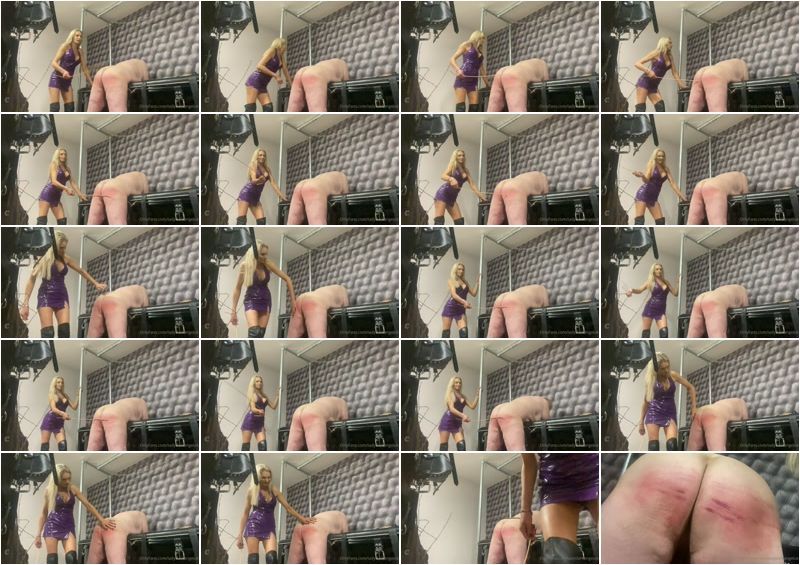 Lady Dark Angel - Or Maybe Just A Sore Marked Bottom... Ha Ha