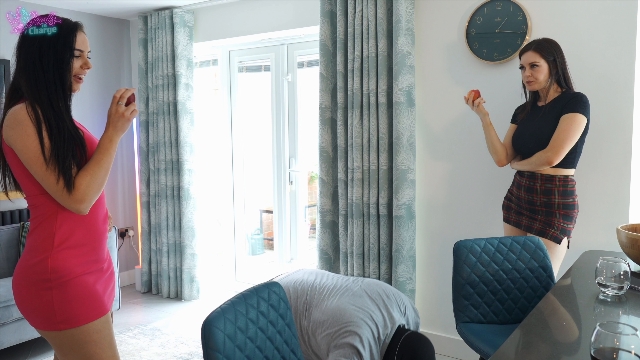 Girls in Charge  femdom humiliation extreme - Slave Humiliated as He Does his Chores - A Day in The Life of a Slave - Part 2. Starring  00001