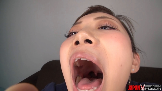 Japan Fetish Fusion MOUTH  femdom chastity pov - Amateur Elegant AZUSAs Intimate Self-Shot - Inside the Sensual Oral World. Starring  00000