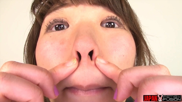 Japan Fetish Fusion NOSE  Hypno - Amateur Series Cheerful girl MIKI shines your Nose and Snot passion. Starring  00000