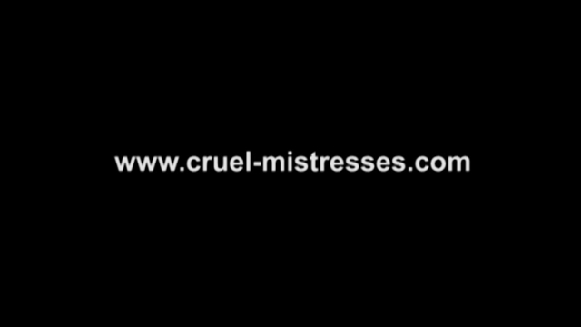 CRUEL MISTRESSES – Tedious slave. Starring Mistress Anette