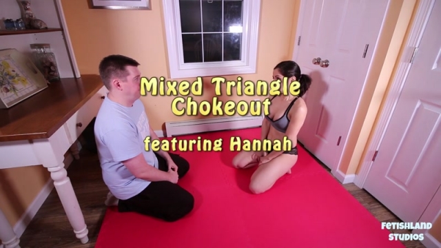 Fetishlands FemDoms - Mixed Triangle Chokeout. Starring Hannah Perez
