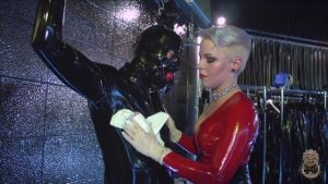 Kates Palace – Wet Glove 2. Starring Miss Lucy [CBT, Latex, Rubber, Bondage Male, Bondage]