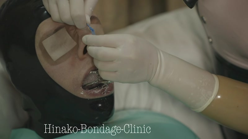 Hinako Bondage Clinic – Hinako Latex Dental Clinic – I examined the patient with latex bondage