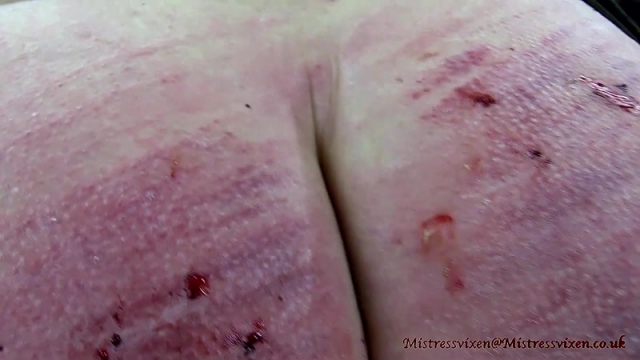 Mistress Vixen starring in video ‘Birthday Treat Burn And Beat pt3’ [Handjob, Forced Orgasm]