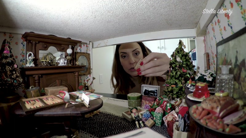 Stella Liberty starring in video ‘Dollhouse Christmas’
