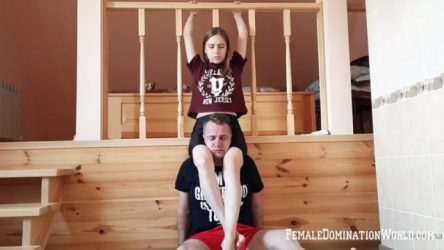 Evelina Domina - Spandex Shorts Headscissors Evelina Domina – Spandex Shorts Headscissors
