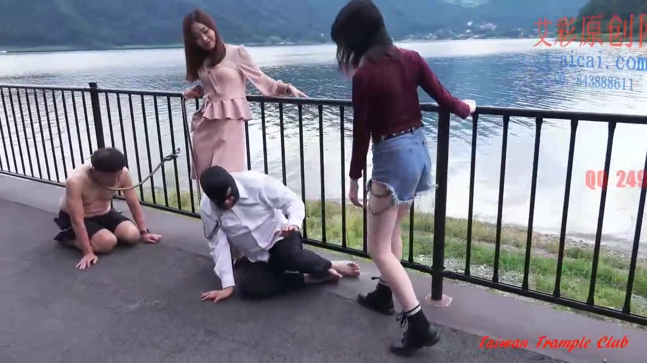 Chinese Femdom – Red enchantress joint outdoor training