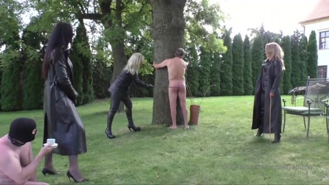 Mistress Athena – Another part from The Female Bosses Garden Party