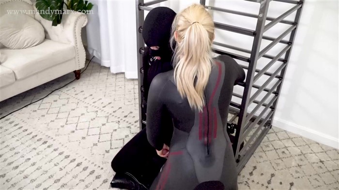 Tease And Thank You – Wetsuit Girl Ready For A Splashy Ruin. Starring Mandy Marx