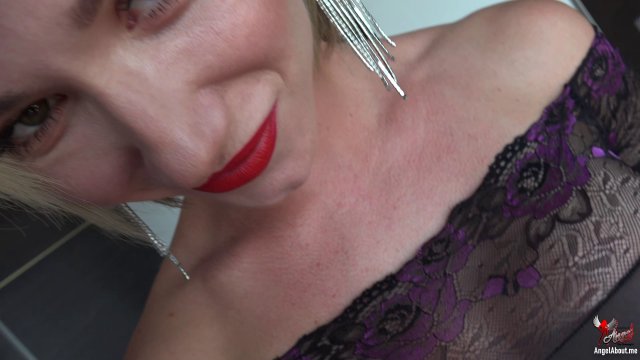 Angel The Dreamgirl - You Get Rock Fucking Hard When You Saw Angel In Nylon -  00000
