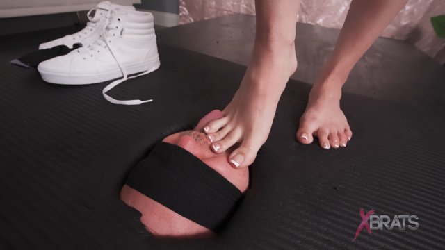 Bratty Foot Girls - Mistress May - Dirty Shoe & Foot Cleaning Slave 00002