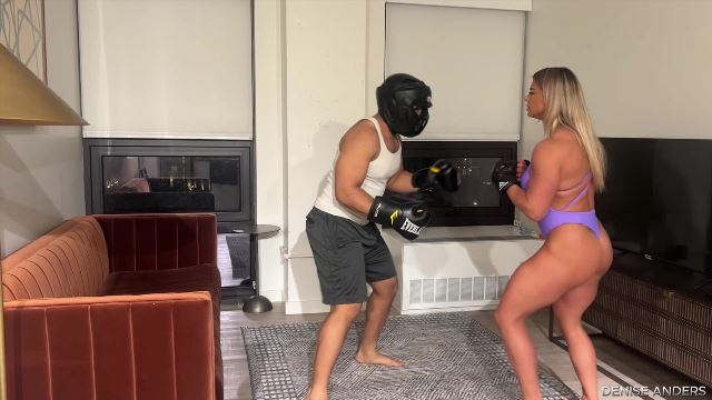 Ultimate Beatdown: Muscular Fury Denise Anders Unleashes -  00001