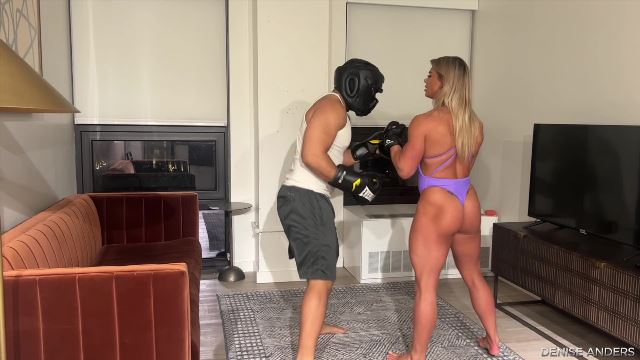 Ultimate Beatdown: Muscular Fury Denise Anders Unleashes -  00002