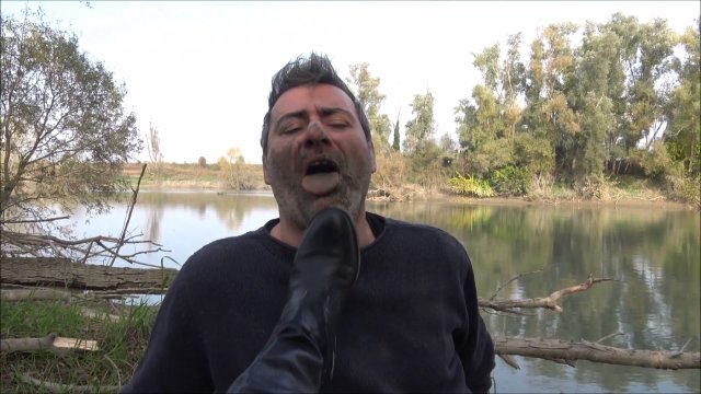 Divine Goddess Gabriella - GABRIELLA - A trip to the river - OUTDOOR Dirty boots licking (EXTREME AND INSANE CLIP!) 00002