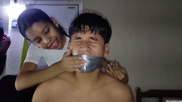 Femdom Bondage By Selfgags – Teasing But Not Letting Him Cum
