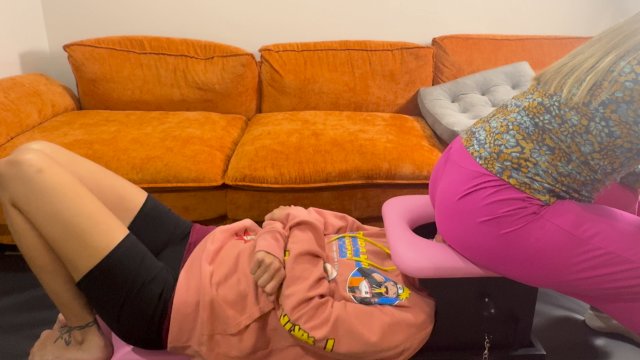 Fetish Nature Films - Nina LOVES the New Smother Bench! - Nina Alder 00002