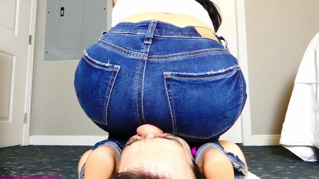 Worship My Gassy Denim Booty - Miss Mia -  00001