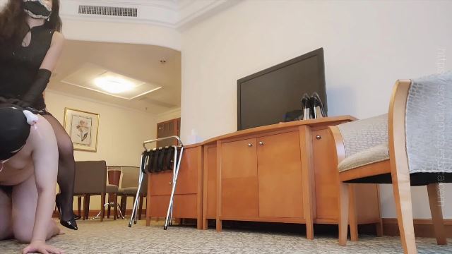 The Queen Of The Underworld Playing With A Humanoid Pet Cat -  00000