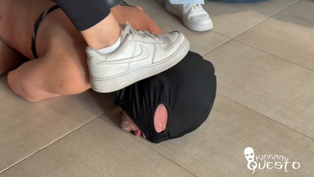 KinkamiQuesto - FUEGO, SOFIA and GENNY - Reduced to a cleaning whore [ITA] -  00001