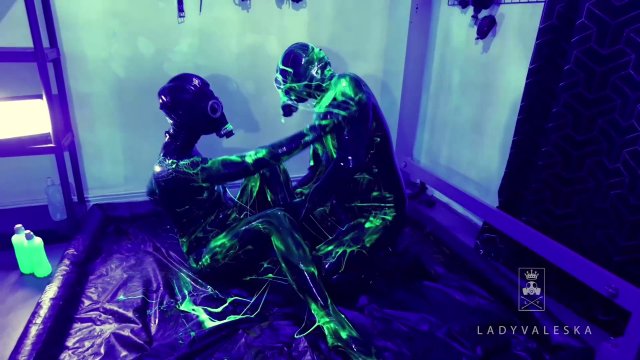 Lady Valeska FemDom - Rubber Double Fisting with UV Slime 00001 Lady Valeska FemDom - Rubber Double Fisting with UV Slime - 00001