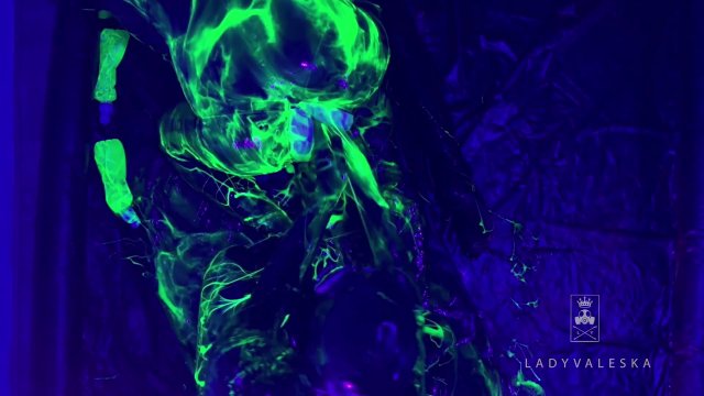 Lady Valeska FemDom - Rubber Double Fisting with UV Slime 00002 Lady Valeska FemDom - Rubber Double Fisting with UV Slime 00002
