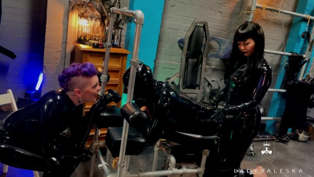 Lady Valeska FemDom - Toe Sucking and Ass Fucking (Pegging and Foot Worship with Lady Valeska and Miss Patricia) -  00000