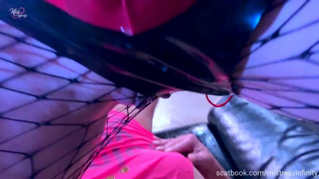 MISTRESS INFINITY - Last Session With My Little Whore In Which I Make Piss And Liquid Scat On Her 00002