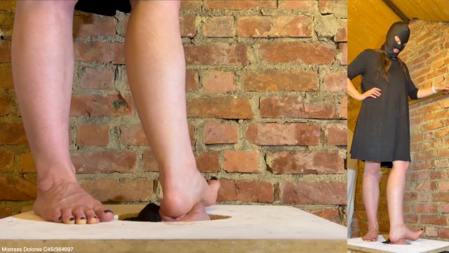 Mistress Dolores Trampling and CBT - Choke on my Toes 00002 Mistress Dolores Trampling and CBT - Choke on my Toes 00002