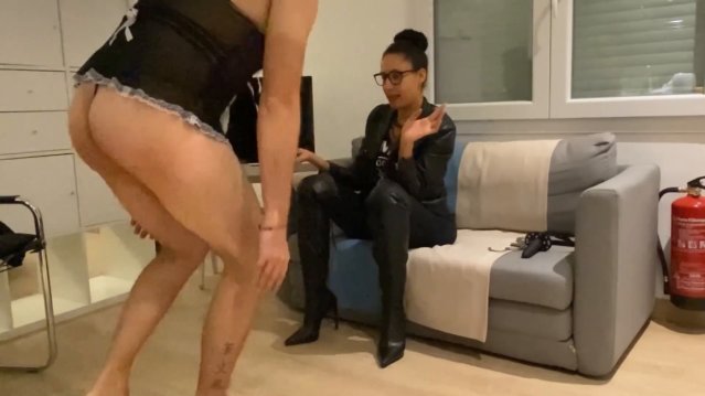 Mistress V Black - Beta Humiliation - Goddess Worship - 2 bonus clip -  00001