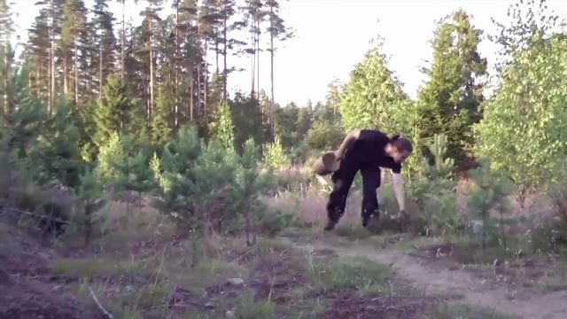 She attacked a man in the forest, ordered him to jerk off, and then made him a sissy slut -  00002