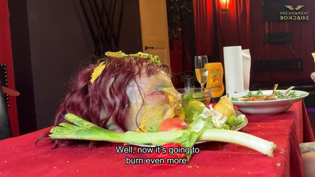 PredicamentBondage - Humiliating the Helpless Slave at the Dining Table (Food Humiliating) 00002 PredicamentBondage - Humiliating the Helpless Slave at the Dining Table (Food Humiliating) 00002