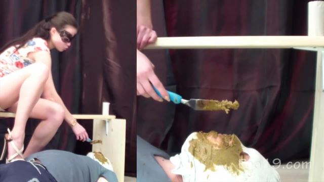 SMELLY MILANA - 3 Girls Powerfully Fed Me With Their Shit And Urine 00001