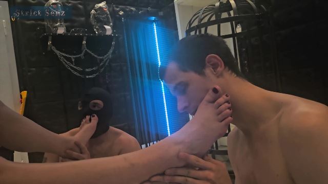 - Lady Zara Feet Licking BareFoot Stimulation Jerkoff Contest Cum Eating Humiliation in Chastity Cage Full Version 00001 Lady Zara Feet Licking BareFoot Stimulation Jerkoff Contest Cum Eating Humiliation in Chastity Cage Full Version - 00001