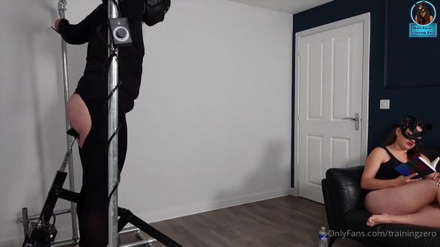 Hard Rough Anal Fucking Machine Pegging Bondage for Slave While I Relax -  00001