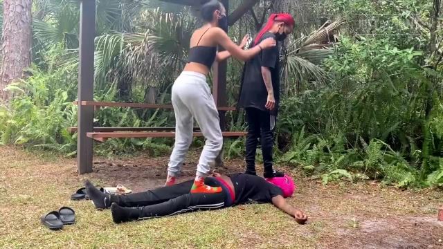 WeGotTheFeet ENT facestanding femdom – Our Personal Doormat Part 1