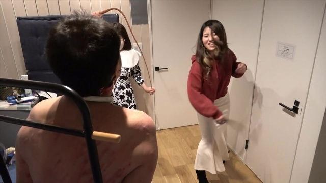Japanese girl femdom harsh whipping - Whipping and domination (extreme). Starring