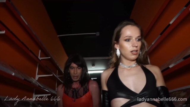 LadyAnnabelle666 (2023) sissy feminization - Slut gets a job! Walk in the sexclub