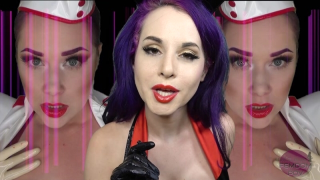 Goddess Valora starring in video 'Liquid Lobotomy ft Latex Barbie'
