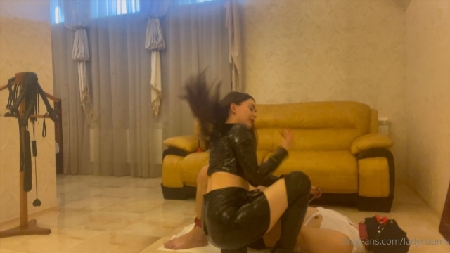 GODDESS NAAMA video femdom humiliation: Training Of A Recalcitrant Slave