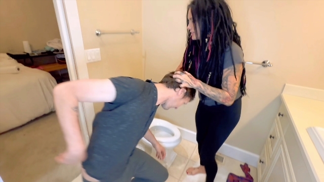 MistressRavenFD mistress humilate slave - Imposed Toilet Slavery