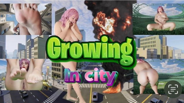 LilyArmelSweet femdom loser humiliation - Unaware Giantess growing in city 1