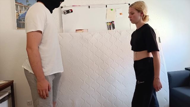 GermanBallsBusted - Emo Girl Ballbusting