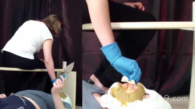 [Scat – Fboom.me] SMELLY MILANA - 3 Girls Powerfully Fed Me With Their Shit And Urine