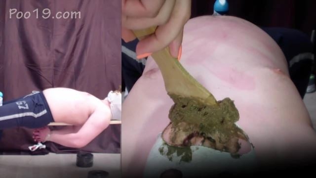 [Scat – Fboom.me] SMELLY MILANA - Group Violent Feeding Of Shit From 3 Girls