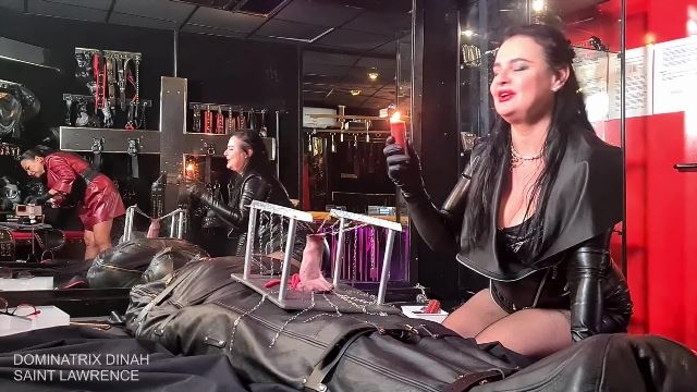 Dominatrix Dinah – Personal – Extreme CBT – hooked cock and balls – full