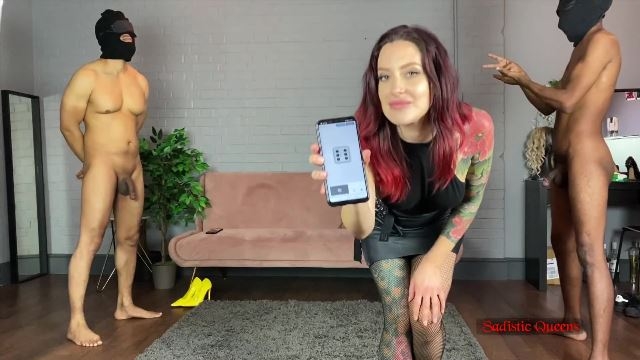 Sadistic Queens – Mistress Adreena – Blindfolded Rock Paper Scissors [Round 1]