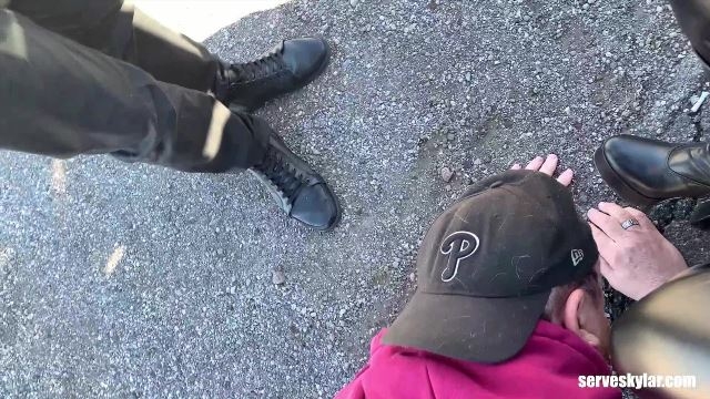 ServeSkylar - Publicly Humiliated by Alpha Couple ServeSkylar - Publicly Humiliated by Alpha Couple