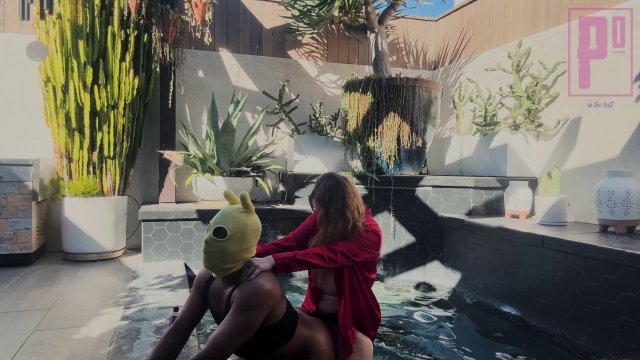 PeggingOnly – Sexy Luxury Vacation Pool Pegging